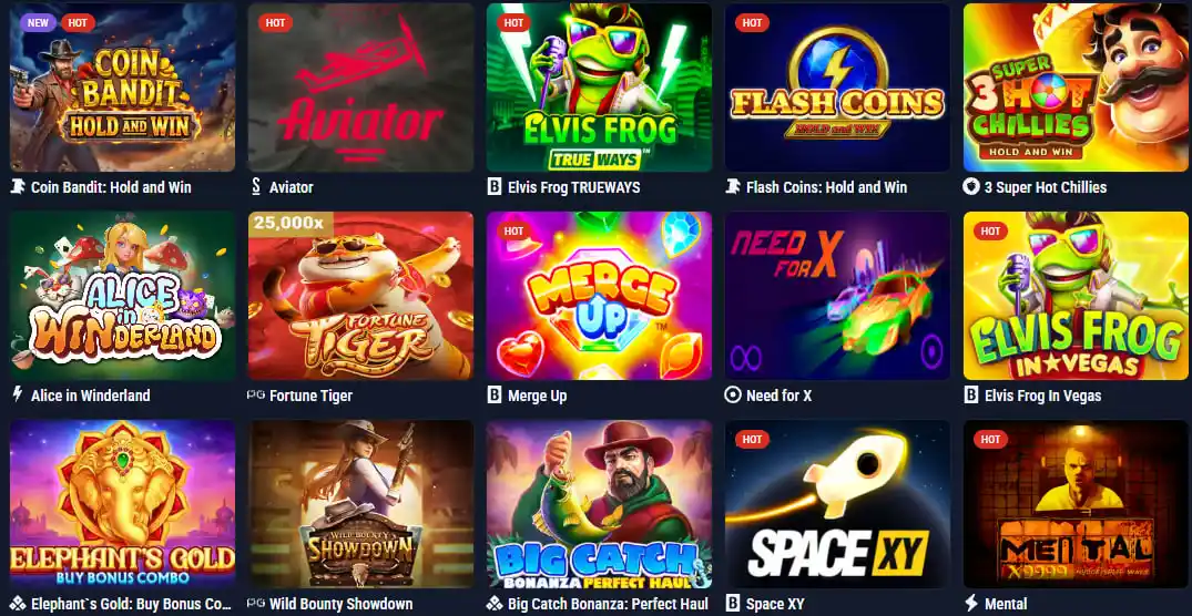 playbaze casino popular games